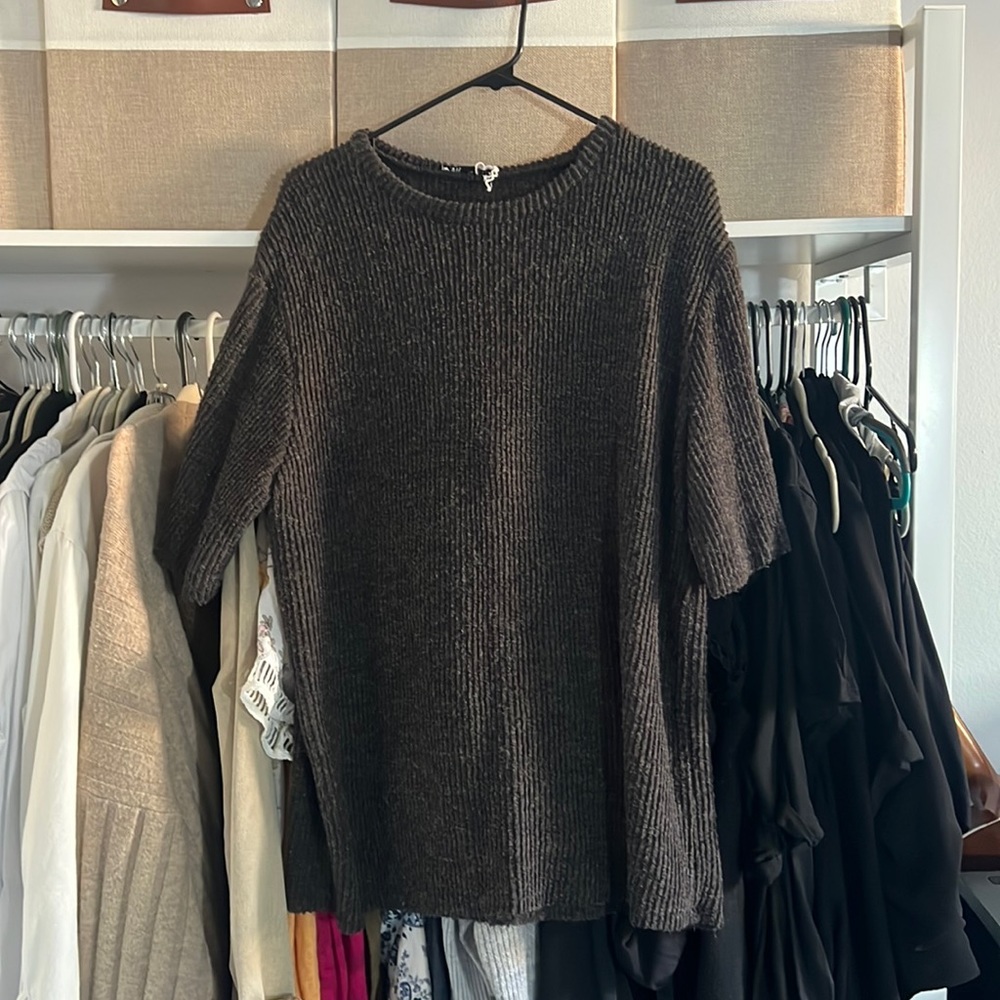 Zara Ribbed T Shirt